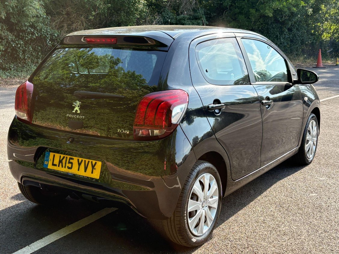 PEUGEOT 108 1.0 ACTIVE EURO 6 5DR 4,995 MILEAGE 34,000 FUEL TYPE PETROL GEARBOX...
